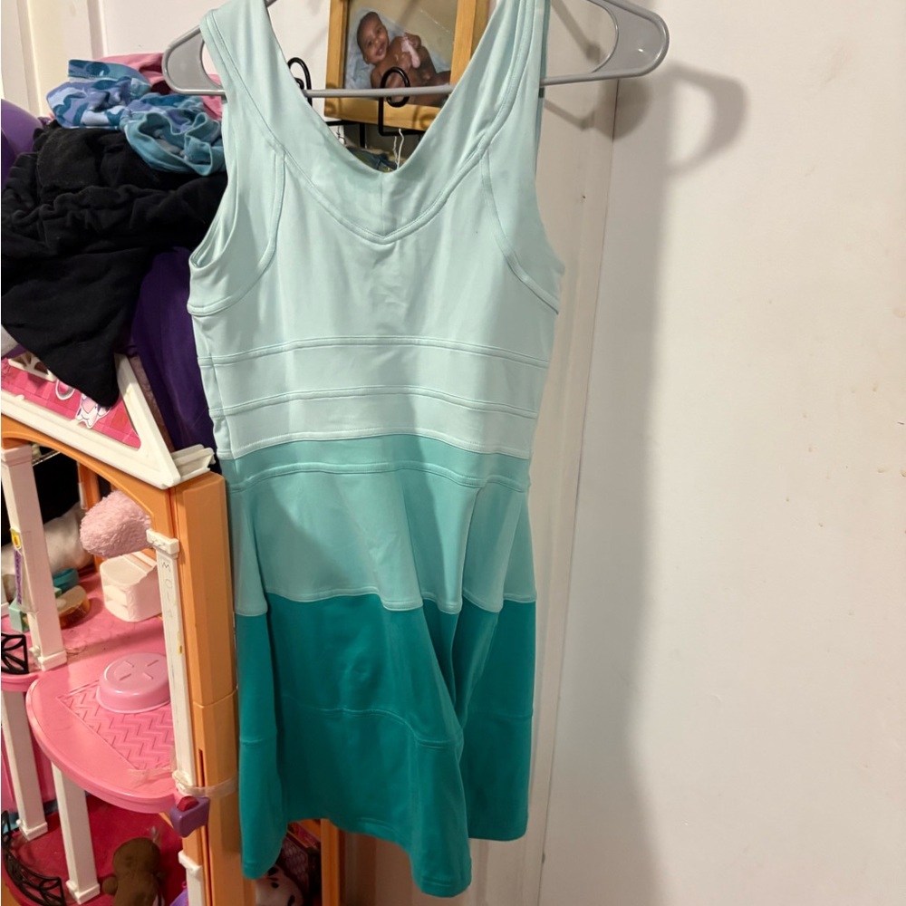 Nike Teal and Aqua Mini Dress